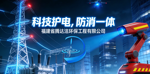 科技護“電”，防消一體！騰達潔為關鍵領域安全運維筑起硬核屏障